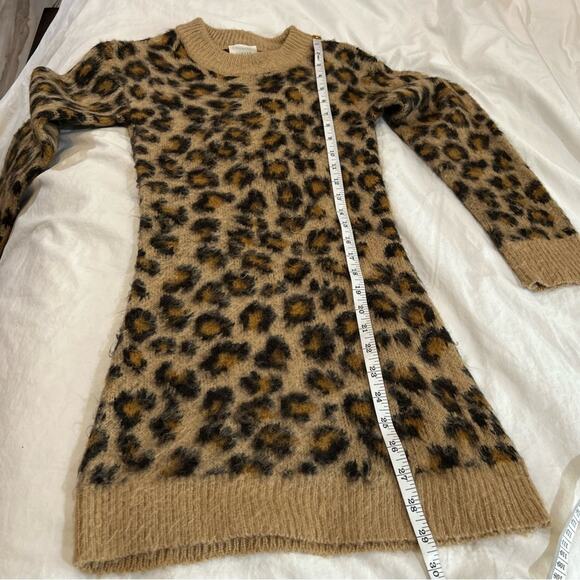 Harper Heritage Frankie by Francesca Leopard Sweater dress size Y10 - Picture 10 of 11